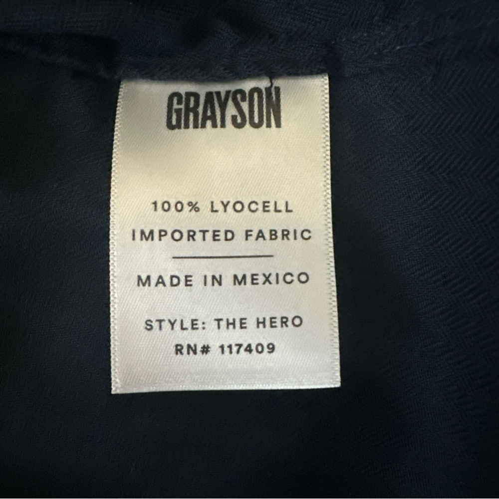 Grayson The Hero Button Up Longsleeve Shirt Lady Bug Women’s Sz 4 Large Coastal - Picture 11 of 12